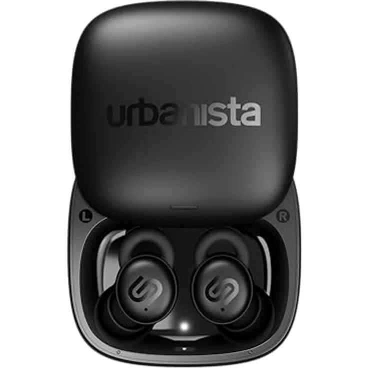 Urbanista Porto, True Wireless In-Ear-Kopfhörer mit Noise-Cancelling, 27h Laufzeit, schwarz – Bild 7