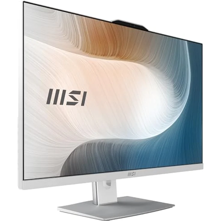 MSI Modern AM272P 1M-1289DE, 27" All-in-One PC mit Intel Core i7-150U, 16 GB RAM, 512 GB SSD, Windows 11 Home, Weiß – Bild 9