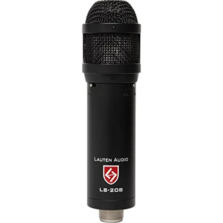 Lauten Audio LS-208, Großmembran-Kondensatormikrofon mit Niere-Richtcharakteristik, 20 Hz - 20 kHz Frequenzbereich, inkl. elastischer Aufhängung und Transportkoffer – Bild 1