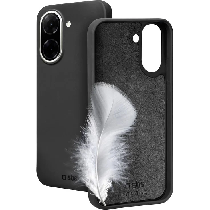 sbs mobile Instinct Cover für Xiaomi Redmi A5, Schutz-Handyhülle aus TPU, Schwarz