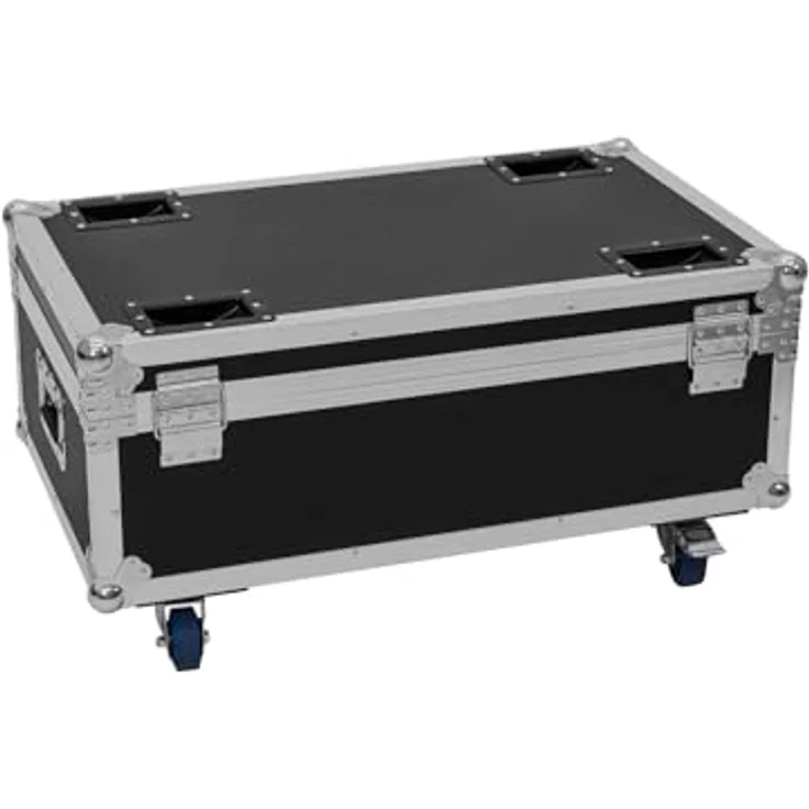 Roadinger Flightcase 4x LED CLS-18 QCL RGB/WW, robustes Audio Rack für sichere Aufbewahrung und Transport von LED-Leuchten – Bild 3