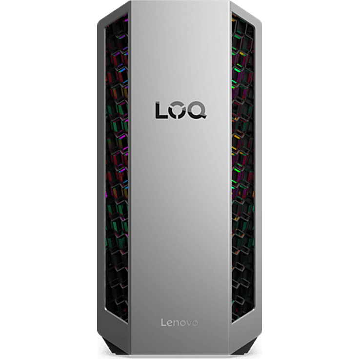LENOVO LOQ Tower 26ADR10, Gaming-PC mit AMD Ryzen™ 7 8745HX, 32 GB RAM, 1 TB SSD und NVIDIA GeForce RTX™ 5070, Windows 11 Home, ARGB-Beleuchtung