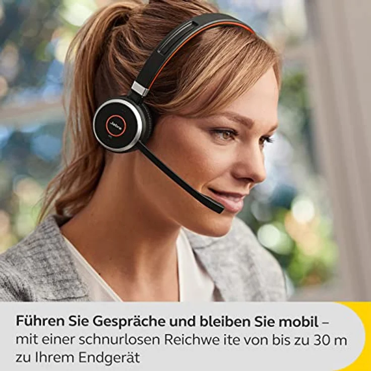 Jabra Headset Evolve 65 SE UC Mono USB Schwarz – Bild 4
