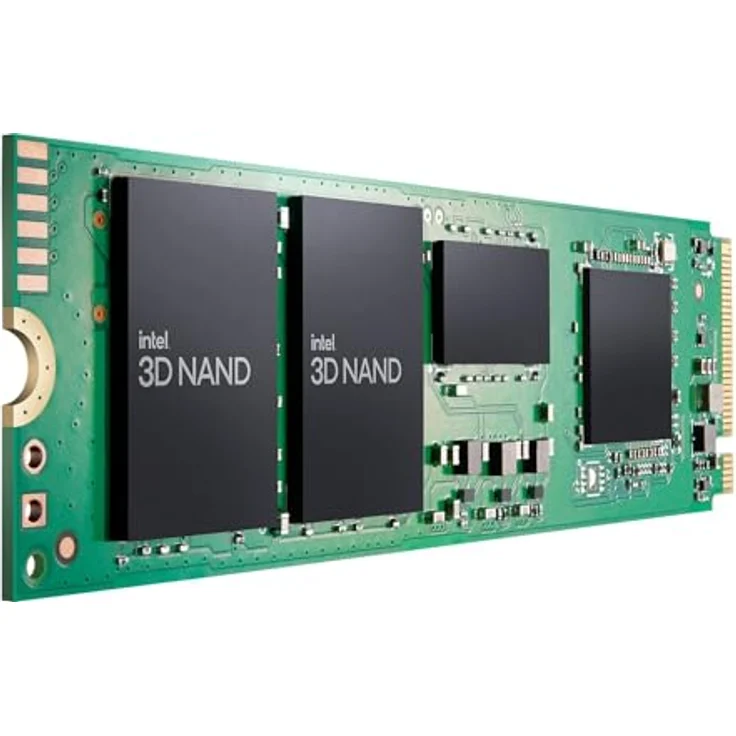 Intel Solid-State Drive 670p Series - Solid-State-Disk - verschlüsselt - 1 TB - intern - M.2 2280 - PCI Express 3.0 x4 (NVMe) - 256-Bit-AES (SSDPEKNU010TZX1) – Bild 2