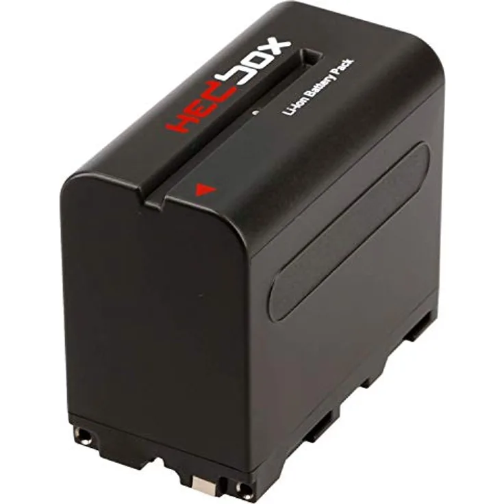 HEDBOX RP-NPF970 - Premium Li-Ionen Akku (48.8Wh / 6600mAh) Ersatz für NP-F970