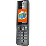 Gigaset COMFORT 520HX – DECT-Mobilteil mit Ladeschale – Elegantes Schnurloses Telefon für Router und DECT-Basis – Fritzbox-kompatibel, beste Audioqualität mit Freisprechfunktion, titanium-schwarz