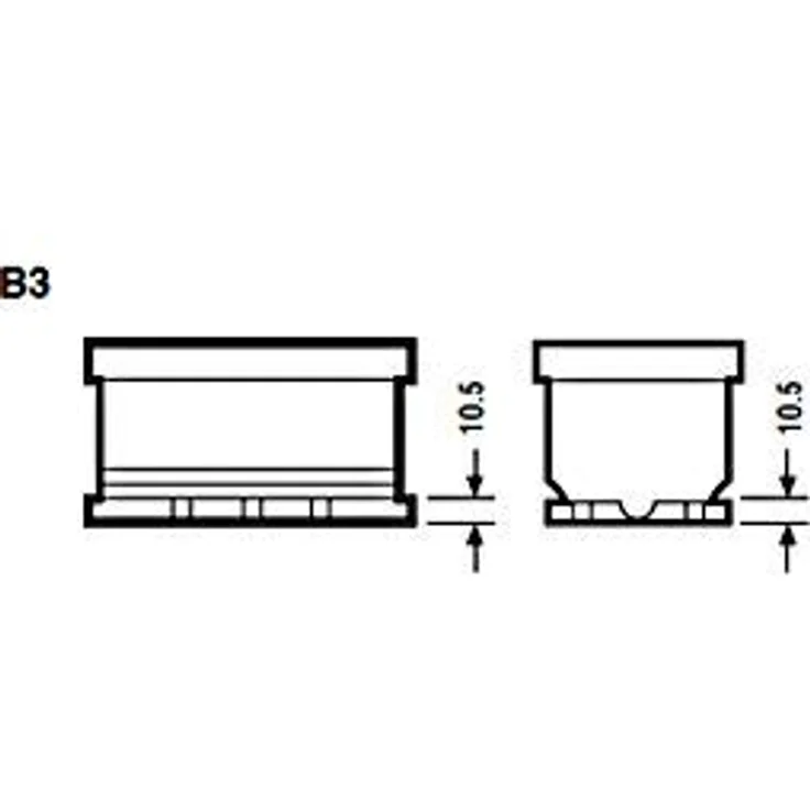 Yuasa Silver High Performance Autobatterie 12V 54Ah, Poltyp T1, Erstausrüstungsqualität, leistungsstark – Bild 4