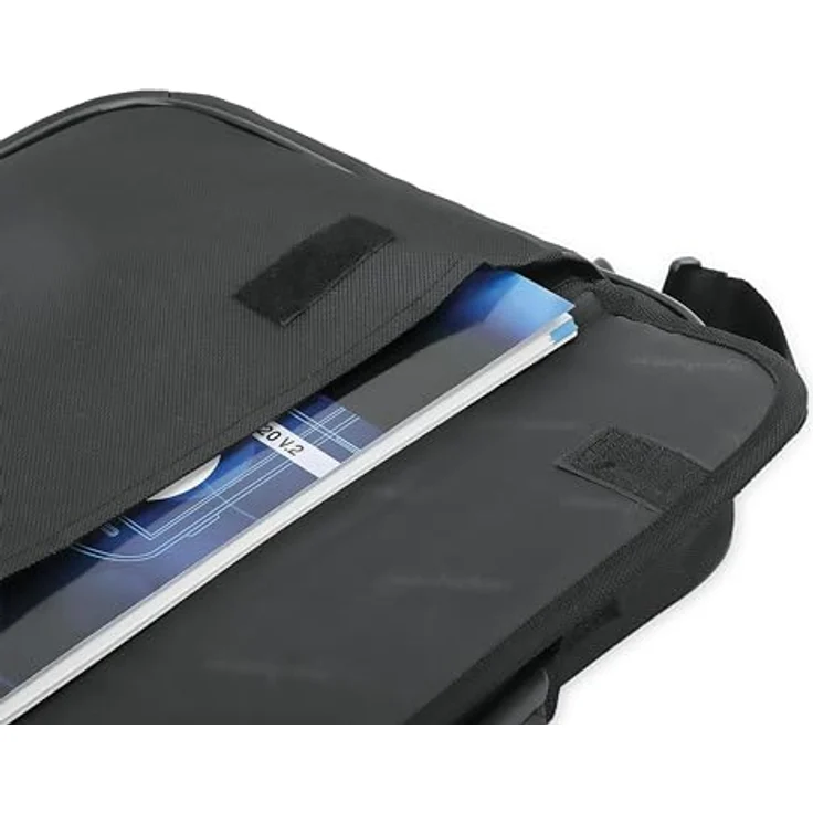 MANHATTAN Laptoptasche Notebooktasche 14.1″ vollständig aufklappbar, schwarz – Bild 6