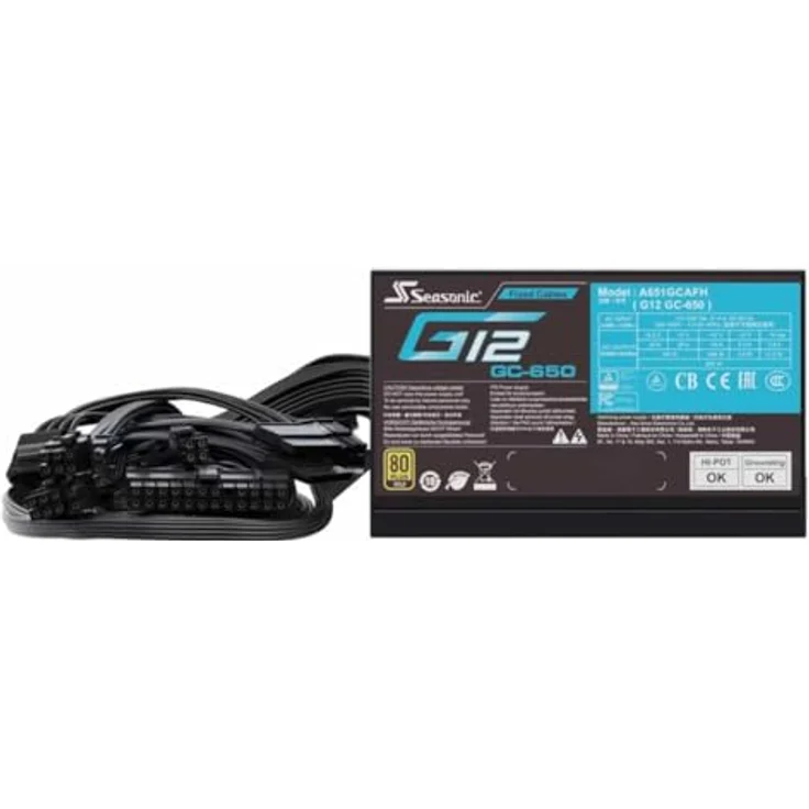 Seasonic Seasonic G12 GC-650 (2024), PC-Netzteil PC-Netzteil – Bild 4
