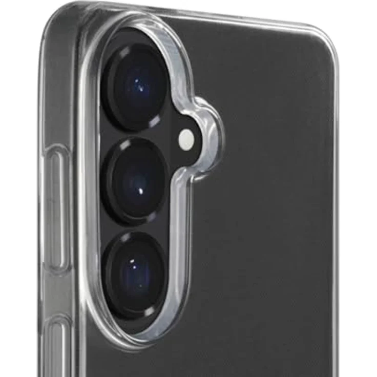 Hama Smartphone-Hülle für Samsung Galaxy S26, transparent, ultradünn, kratzfest, mit griffiger Oberfläche und erhöhtem Kantenschutz – Bild 4