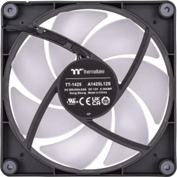 Thermaltake CT140 ARGB Sync PC Cooling Fan | 2 Pack, Schwarz – Bild 4