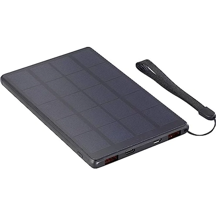 VOLTCRAFT SL-100VC Solar Powerbank 10000 mAh Power Delivery LiPo Schwarz – Bild 4