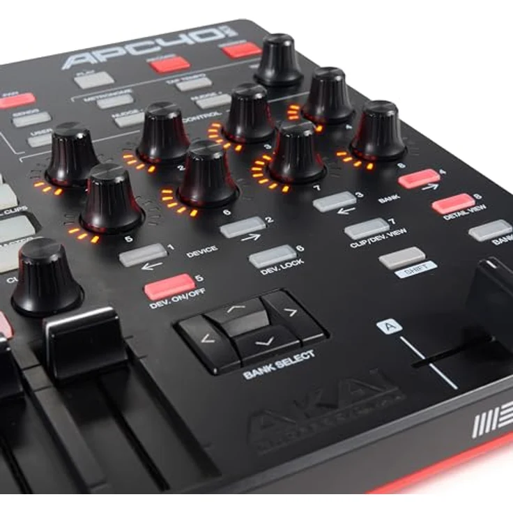 AKAI Professional APC40 MKII - USB Powered Ableton Live Performance Controller mit 5x8 Clip Launch Matrix, Fadern, Reglern, Crossfader und Software – Bild 16