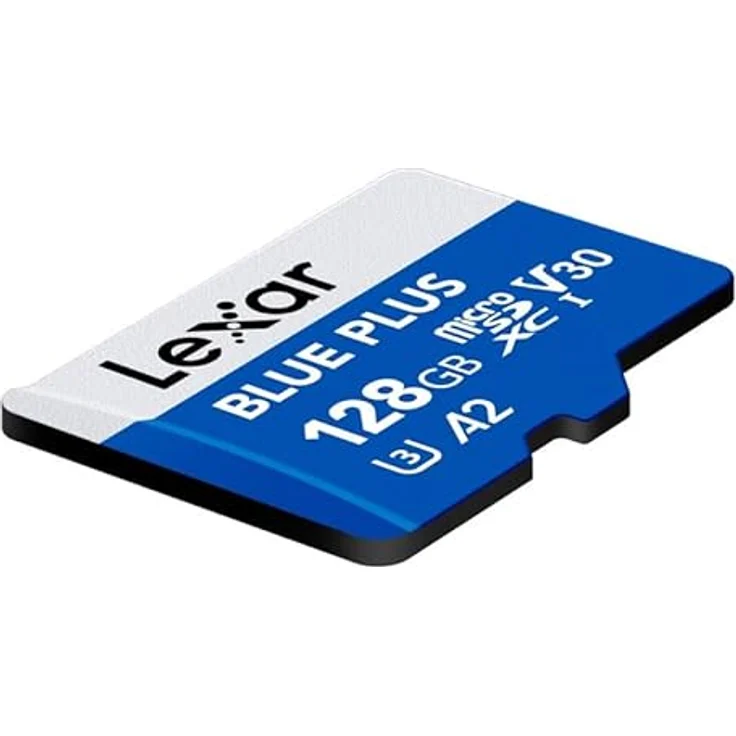 Lexar Blue Plus MicroSD Card 128GB, UHS-I Speicherkarte mit 170 MB/s Lesegeschwindigkeit, A2-App-Leistung, blau – Bild 3
