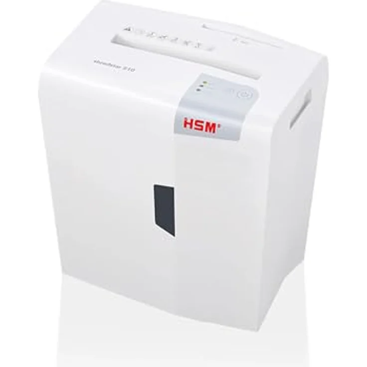 HSM shredstar S10 Aktenvernichter, Sicherheitsstufe P-2, 10 Blatt (Streifenschnitt) mit CD-Schredder – Bild 2