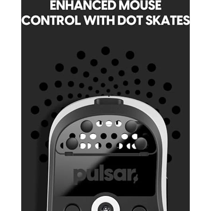 Pulsar [Pro Series] JV-X, Wireless Gaming Maus mit 32.000 DPI Sensor, Ultraleicht (56g), Weiß – Bild 8