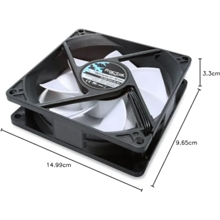 Fractal Design Silent Series R3 92mm (FD-FAN-SSR3-92-WT) – Bild 6