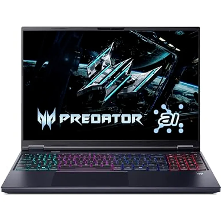 Acer Predator Helios Neo 16 AI (PHN16-73-99GU), Gaming Laptop 16,0" WQXGA, 180Hz, Intel i9U-275HX, 32GB RAM, 1TB SSD, GeForce RTX5070, schwarz, Windows 11