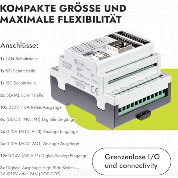 Controllino MAXI Automation 100-101-00 SPS-Steuerungsmodul 24V – Bild 3