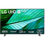 LG 75UR76006LL 190 cm (75 Zoll) UHD Fernseher (Active HDR, 60 Hz, Smart TV) [Modelljahr 2023]