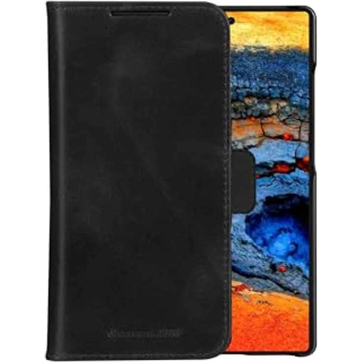 dbramante1928 Lynge Flip Case für Samsung Galaxy S25 Ultra, Schwarz, 17,3 cm (6.8"), Versandkostenfrei – Bild 1