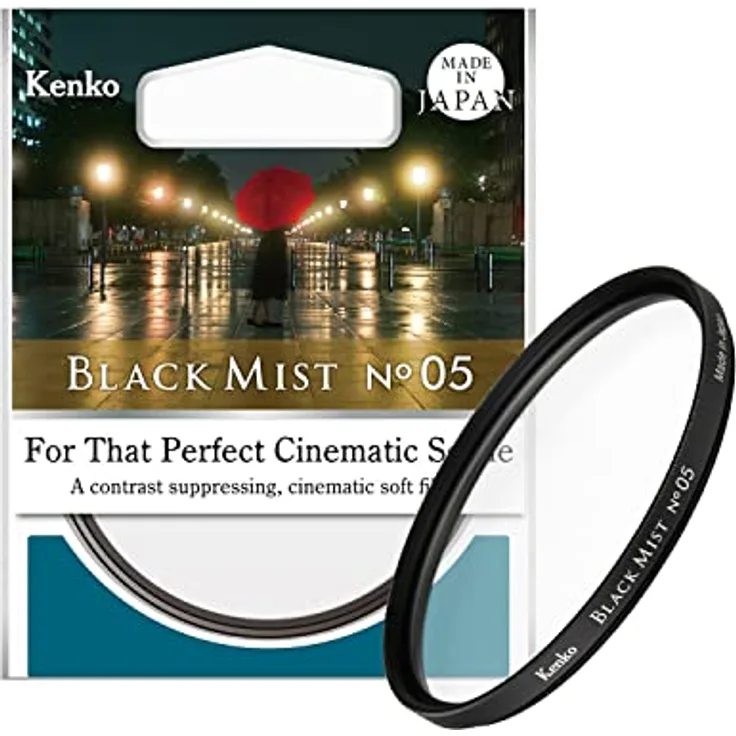 Kenko Weiche Effektfilter Black Mist No.05 72mm, Wie eine Szene aus einem Film, 517468