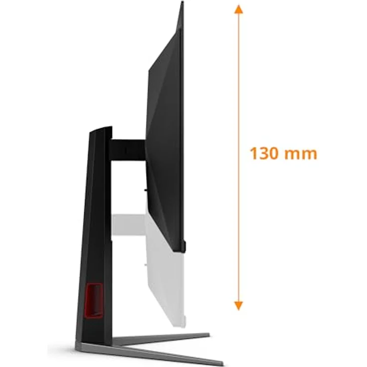 AOC Q27G4ZD 27 Zoll WQHD Monitor mit QD-OLED Panel, 280Hz, 0.03ms GtG, HDR400 TrueBlack, G-Sync Compatible, Höhenverstellung, Schwarz – Bild 5