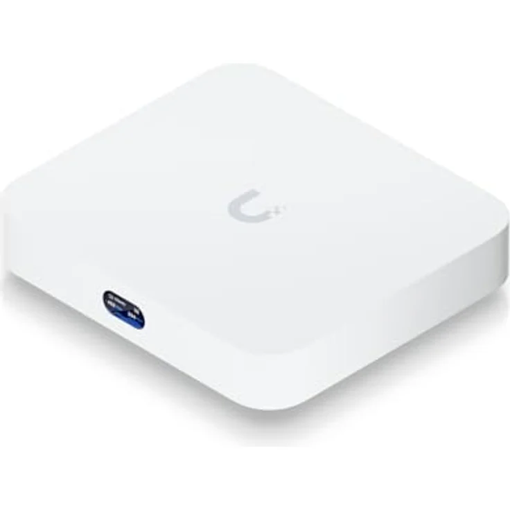 Ubiquiti UniFi Cloud Gateway Max, 1,5 Gbps Router mit 512 GB NVMe SSD, integrierte Sicherheitsfunktionen, weiß – Bild 2