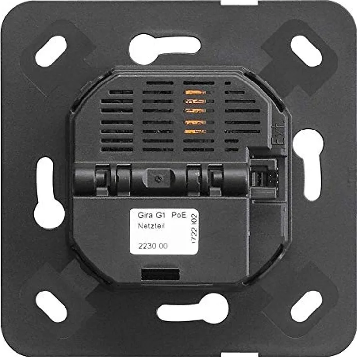 GIRA Netzteil POE G1 Elektronik 223000, Original Netzteil mit POE Funktion, schwarz