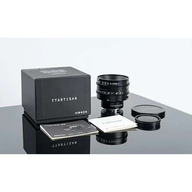 TTArtisan 35 mm CINE T2.1 Dual Bokeh Metallgehäuse Objektiv für Leica L Mount, Schwarz, T2.1 Blende, Bubble- und Soft-Bokeh Effekte, 82 mm Filtergewinde – Bild 2