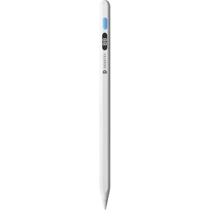Deqster Pencil 1C, USB-C Eingabestift mit magnetischer Haftung für iPad-Modelle ab 2018, bis zu 18 Stunden Akkulaufzeit