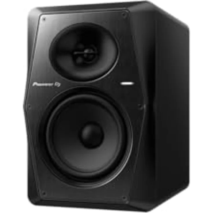 Pioneer DJ VM-70, 6,5 Zoll aktiver Bi-amp Studiomonitor mit DSP-Regelung und XLR/TRS-Eingängen, schwarz