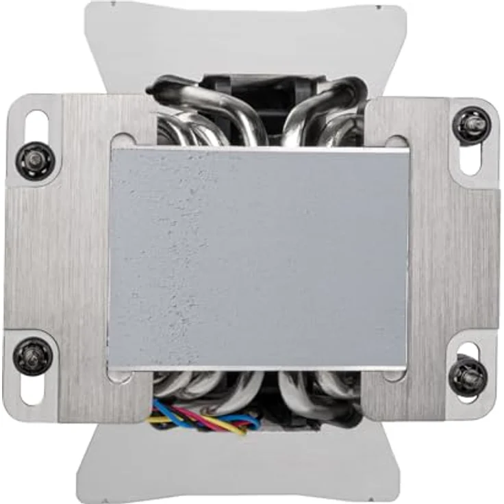 Silverstone XE04-SP6P, CPU-Kühler für 4U SFF-Server mit 5 Kupferwärmerohren und 92-mm PWM-Lüfter – Bild 6