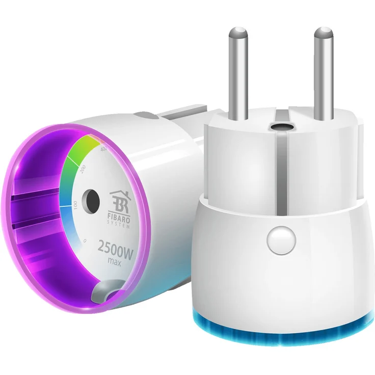 FIBARO Wall Plug Gen5 Z-Wave Plus Smart Steckdose Plug mit Leistungsmessung, Typ F (FGWPF-102) – Bild 4