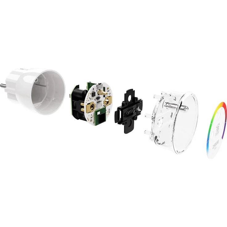 FIBARO Wall Plug Gen5 Z-Wave Plus Smart Steckdose Plug mit Leistungsmessung, Typ F (FGWPF-102) – Bild 5