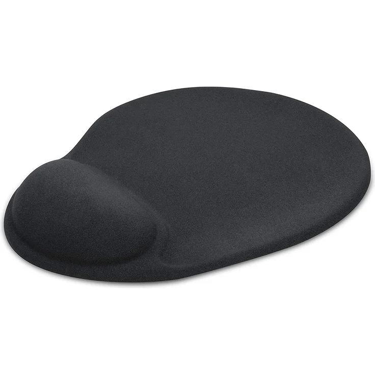 Speedlink VELLU Gel Mousepad - Mauspad mit Gelfüllung für Büro, Home Office und Gaming - schwarz