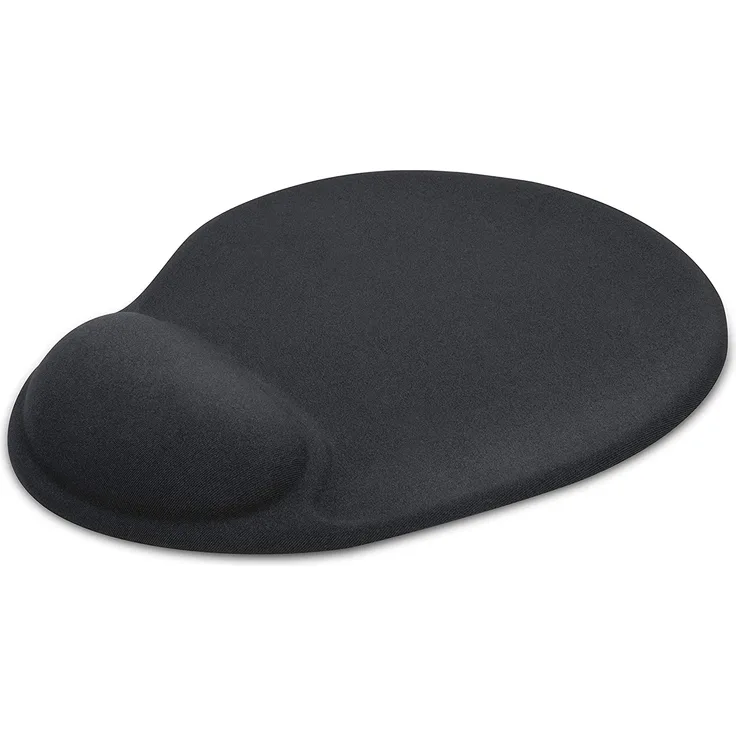 Speedlink VELLU Gel Mousepad - Mauspad mit Gelfüllung für Büro, Home Office und Gaming - schwarz