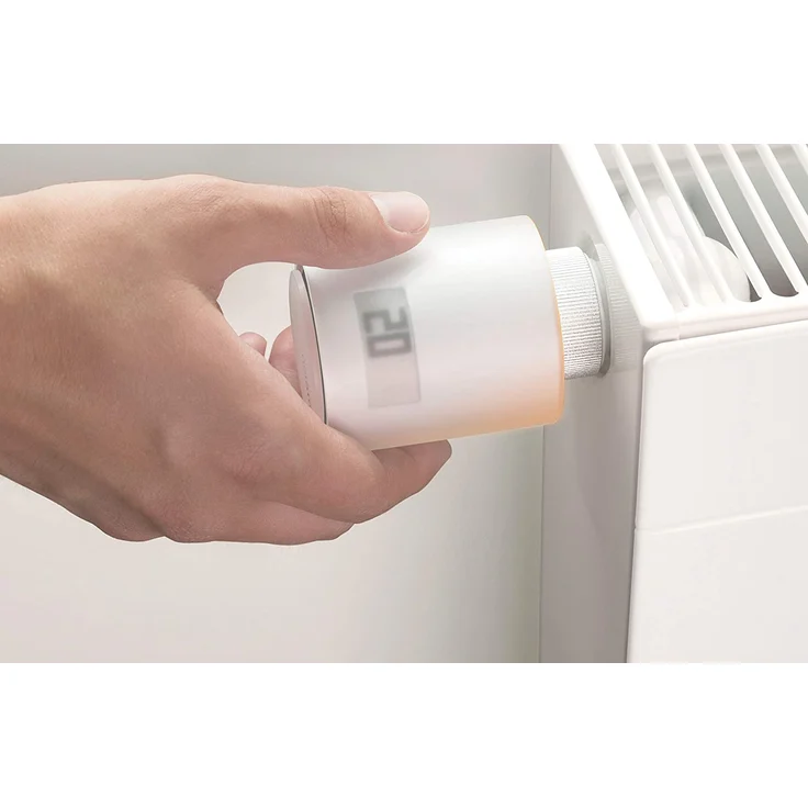 Netatmo NAV-DE Smartes Heizkörperthermostat Wlan, Zusatzmodul für das Smarte Heizkörperthermostate Starterpaket und für das Smarte Heizkörperthermostate Starterpaket – Bild 4