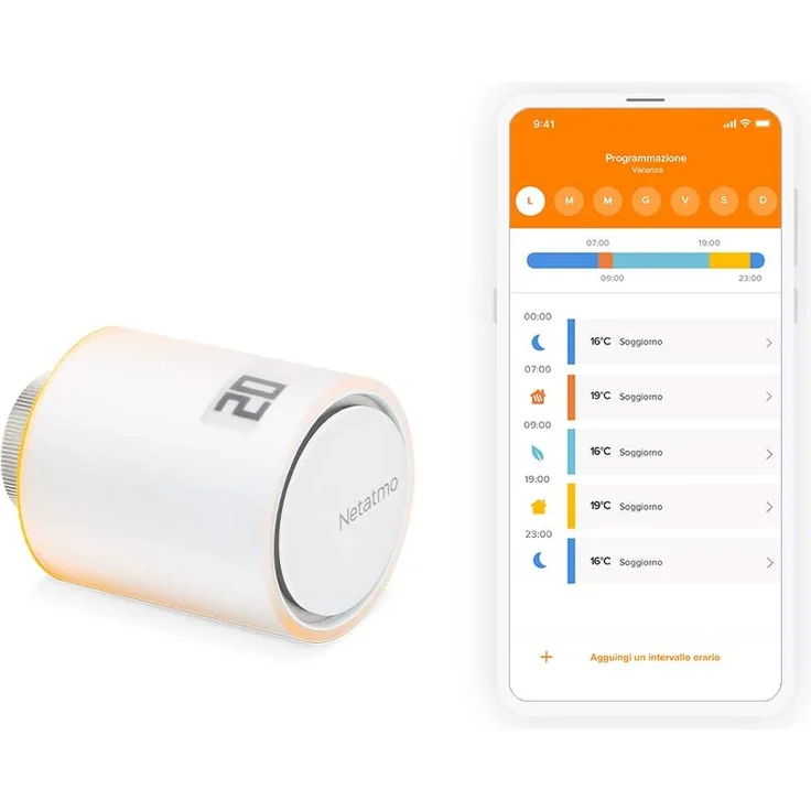 Netatmo NAV-DE Smartes Heizkörperthermostat Wlan, Zusatzmodul für das Smarte Heizkörperthermostate Starterpaket und für das Smarte Heizkörperthermostate Starterpaket – Bild 2