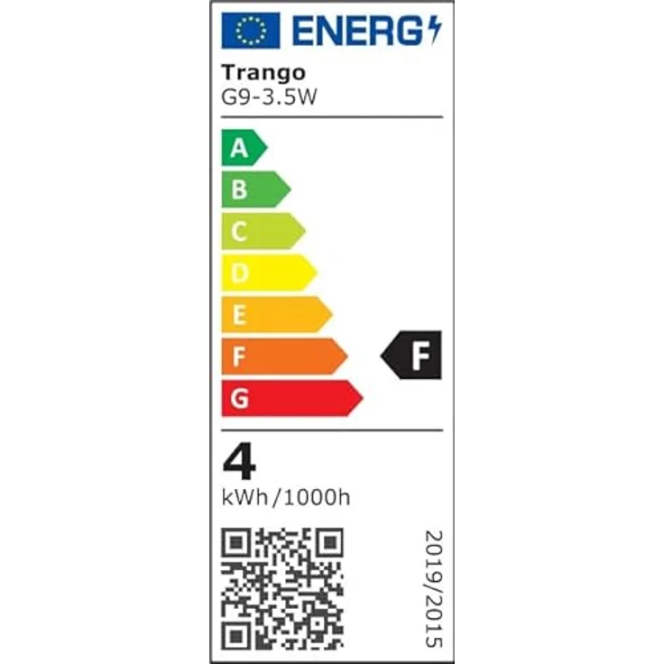 Trango 6-flammig Deckenleuchte TG1002-68 Chromoptik inkl. 6x G9 LED Leuchtmittel 3.000K warmweiße Lichtfarbe, schwenkbar – Bild 4