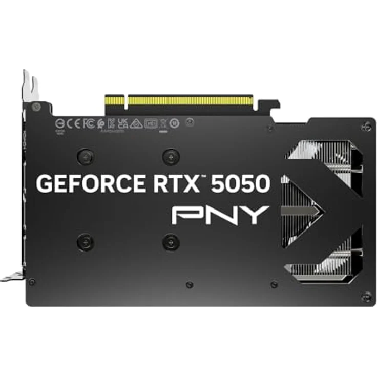 PNY GeForce RTX 5050, Grafikkarte mit 8 GB GDDR6, Dual Fan, HDMI, 3x DisplayPort, maximale Auflösung 7680 x 4320 Pixel – Bild 9