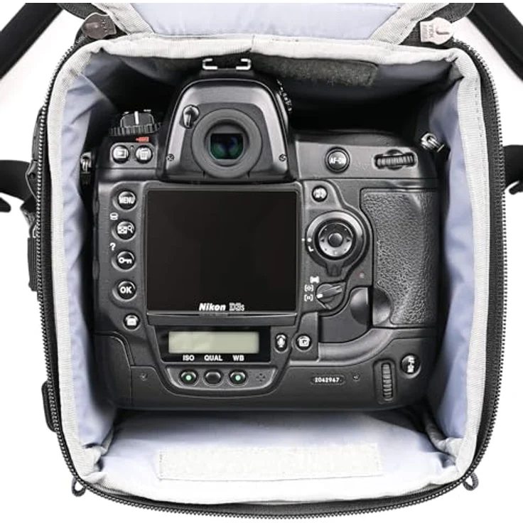 Think Tank Digital Holster 150 V3.0 - Schwarz - Kamera-Umhängetasche für Nikon Z9 mit 200-500mm oder Sony Körper mit Sigma/Tamron 150-600mm – Bild 2