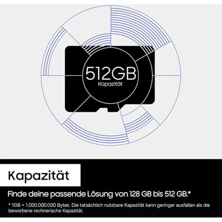 Samsung T9 microSD-Karte MB-MH512TB/WW, 512 GB mit USB-Kartenleser, UHS-I U3, 200 MB/s Lesen, 130 MB/s Schreiben, wasserfest, schwarz – Bild 5