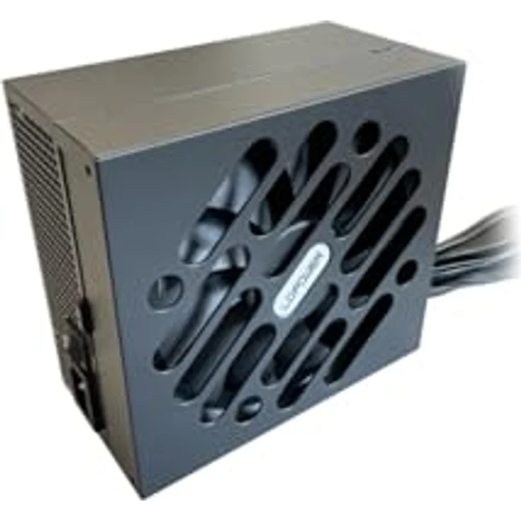 LC-Power LC400SI V2.31 PC-Netzteil, 400 W, 80 PLUS Standard, ATX V2.31, schwarze Flachbandkabel, 140-mm-Lüfter – Bild 4