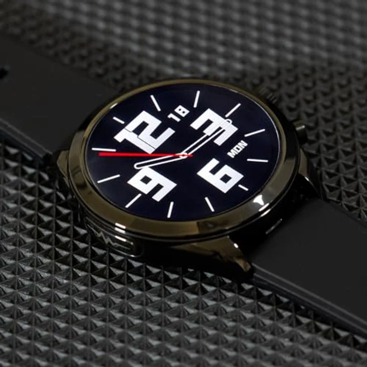 Königsthal E3 (2024) Smartwatch (1,39 Zoll) mit OSRAM Sensoren, EKG, HRV, Schlafapnoe, Blutdruck - Schwarz – Bild 3