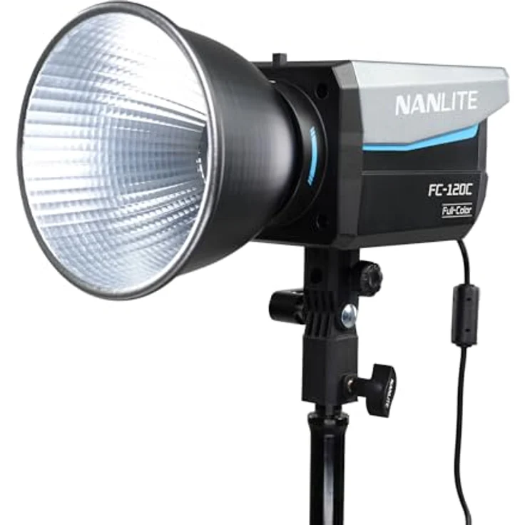 Nanlite FC-120C, Full Color LED Licht mit hoher Lichtleistung (12850 Lux) und vielseitigen Steuerungsoptionen – Bild 1