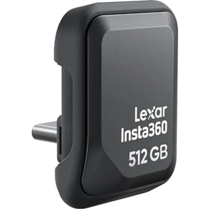 Insta360 Quick Reader 512 GB tragbare SSD mit 420 MB/s Geschwindigkeit, USB-C-Anschluss für iOS- und Android-Geräte