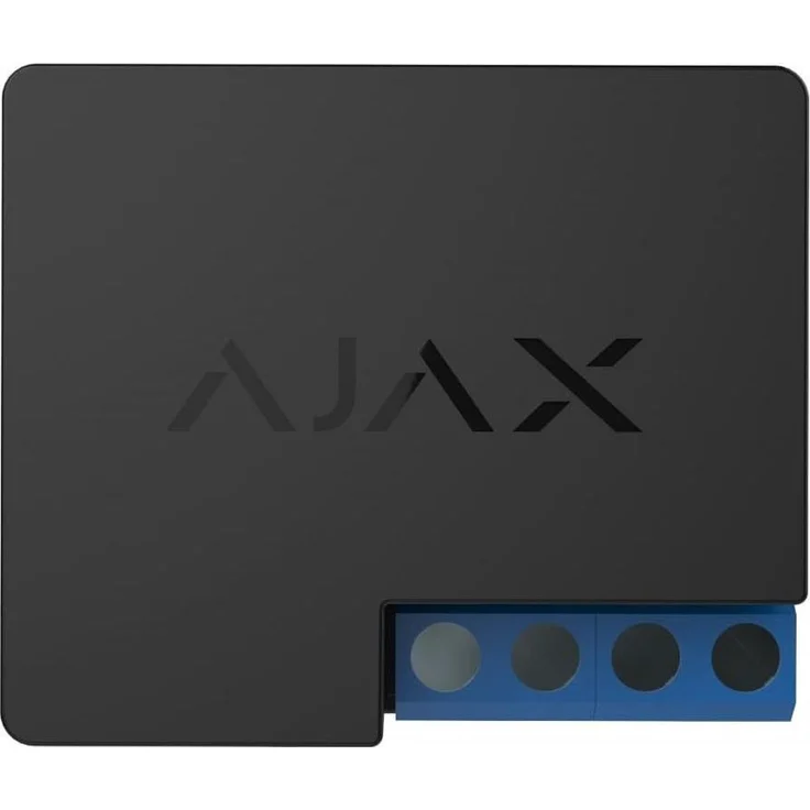 Ajax Smart Home Hub, zentrale Steuerungseinheit in Schwarz mit manueller Konfiguration