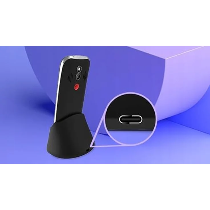 MP myPhone Halo 4 LTE Ladestation, USB-C mit LED-Anzeige und stabiler Telefonposition – Bild 5
