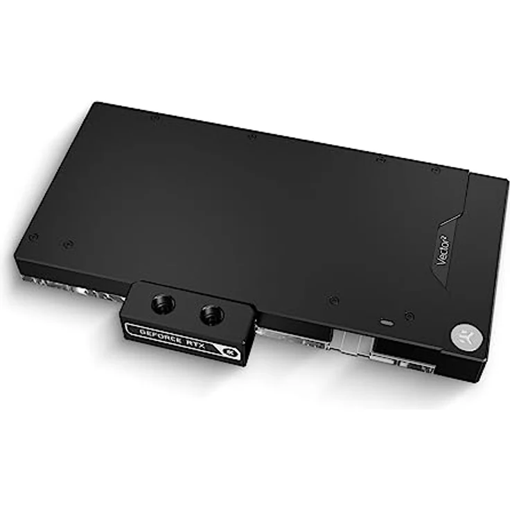 EK EKWB QuanVec² AMP/Trinity RTX 4080 D-RGB Ni+Pl Grafikkarten-Wasserblock, kühlt GPU-, VRAM- und Leistungsstufen, mit digitaler RGB-Beleuchtung, 272,5 x 155 x 27 mm – Bild 3